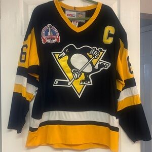 CCM Vintage Hockey Licensed Pittsburgh Penguins Jersey-Lemieux